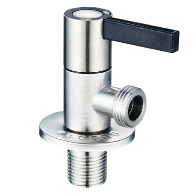 Кран для подключения сантехприборов Zerix VAL-11-1/2x1/2 из нержавеющей стали SUS304 (ZX5104)