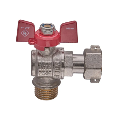 Кран шаровой Nolf NFC.841-06-1/2"FM ГШБ с накидной гайкой угловой, (NF3158) Кран шаровой Nolf NFC.841-06-1/2"FM ГШБ с накидной гайкой угловой, (NF3158)