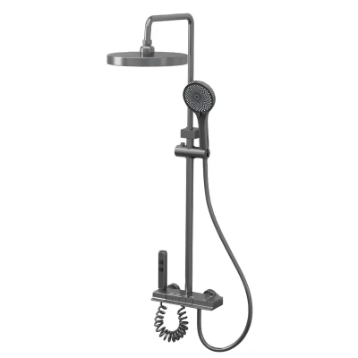 Душевая система из алюминия Champion PBD-009-J GRAPHITE, (CH6550)
