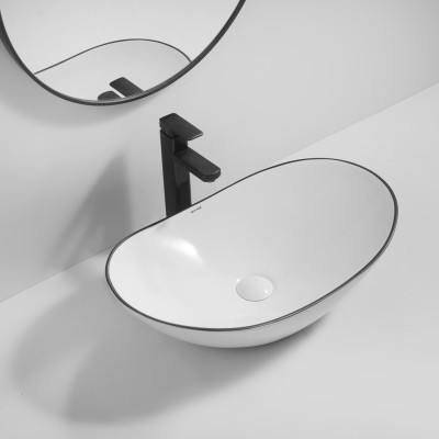 Раковина накладная Mixxus Premium WAVE-0105 EDGE BLACK 620х360х160mm (MP6556) Раковина накладная Mixxus Premium WAVE-0105 EDGE BLACK 620х360х160mm (MP6556)