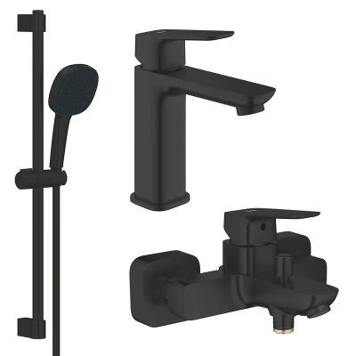 Набор смесителей для ванной Grohe Cubeo (UA125246M243) Набор смесителей для ванной Grohe Cubeo (UA125246M243)