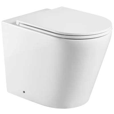 Унитаз напольный безбачковой MIXXUS PREMIUM BEVEL-0701-T1 580х365х430mm, система смыва TORNADO (MP6597)