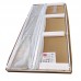 Душевая перегородка Koer SR SP03-30x200-TR-01 Walk-In (двиг. часть) прозрачное стекло Easy Clean 8мм, хром (KR5399)