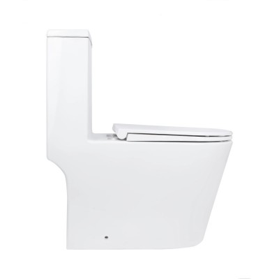 Унитаз моноблок напольный Mixxus BEVEL-0406-T1 690х360х790mm, система смыва TORNADO 1.0 (MI6729)