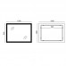 Зеркало Mixxus FLAT MR04-100x80 с LED Touch, Anti-fog, димером, регулировкой яркости, часами (MI6927) Зеркало Mixxus FLAT MR04-100x80 с LED Touch, Anti-fog, димером, регулировкой яркости, часами (MI6927)