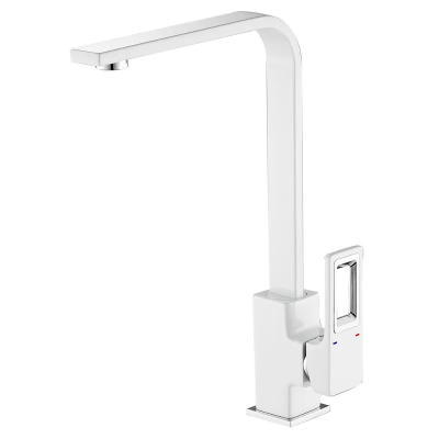 Смеситель для кухни Mixxus Premium DANTE 017 White-Chrome (MI6796)