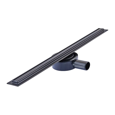 Душевой трап из нержавеющей стали SUS304 Mixxus Drain-05-60-Slim Black (30x600 мм) (Черный) (MI6169)