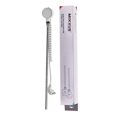 ТЭН электрический Mixxus TEH-0106 WHITE для полотенцесушителей 600W (цвет белый) (MI6626) ТЭН электрический Mixxus TEH-0106 WHITE для полотенцесушителей 600W (цвет белый) (MI6626)