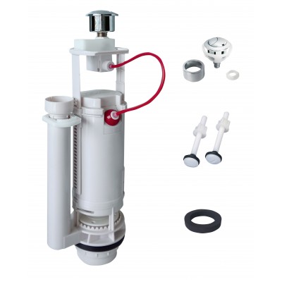 Комплект арматуры Koer KT-0301-3/8" (спускная 2-х + наполнительная с универс. подключением) (KR5059) Комплект арматуры Koer KT-0301-3/8" (спускная 2-х + наполнительная с универс. подключением) (KR5059)