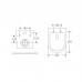 Унитаз подвесной Mixxus Premium Ellipse-0303-R 520x365x360mm, система смыва Rimless (MP6463)