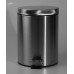 Мусорное ведро круглое Zerix Solo-TC0107 SS Color 7 л цвет нержавейка (ZX5899)