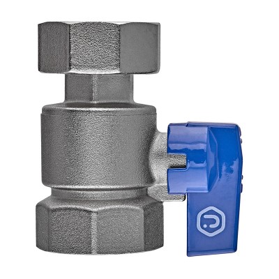 Кран шаровой Europrouct EP.610 - 1''FF ГГ с накидной гайкой, прямой (EP6217)