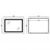 Зеркало Mixxus STYLE MR13-80x60-REVERSE с LED Touch, Anti-fog, димером, регулировкой яркости (MI6666)