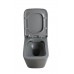 Унитаз подвесной Mixxus Premium QUADRO-0305-R GRAY 510x350x345mm система смыва RIMLESS (MP6656)