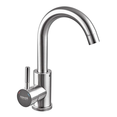 Смеситель для умывальника Armata SUS-001-C из нержавеющей стали  (CH6478)