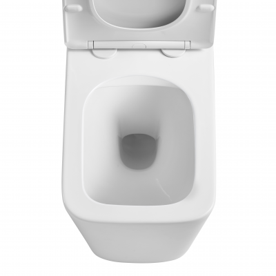 Унитаз напольный безбачковой Mixxus Premium QUADRO-0701-R 600х355х410mm, безободковый (MP6590)