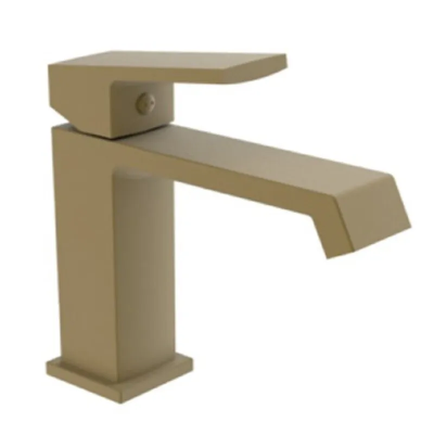 Смеситель для умывальника HAIBA GAUDI 001 BRUSHED GOLD (HB9583) Смеситель для умывальника HAIBA GAUDI 001 BRUSHED GOLD (HB9583)