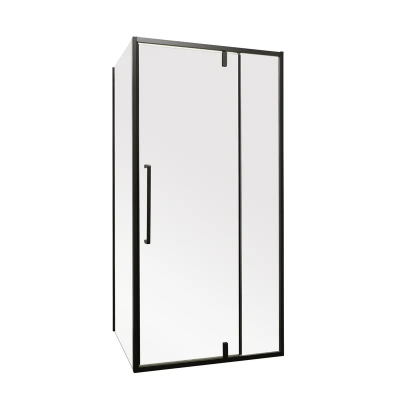 Душевая кабина без поддона Mixxus Premium BEVEL SC01-100x80x195-TR Black прозрачное стекло 6мм (MI6870)