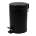 Мусорное ведро круглое Zerix Solo-TC0107 Black 7 л цвет черный (ZX5900)