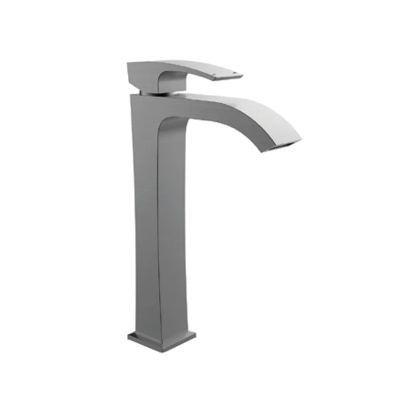 Смеситель для умывальника Koer KB-13007-07 высокий (Цвет графит) (KR5154)