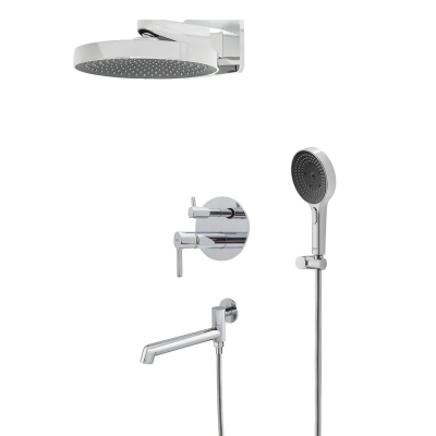 Встраиваемая душевая система Koer KB-66029-01 3 функции, цвет хром (KR5483) Встраиваемая душевая система Koer KB-66029-01 3 функции, цвет хром (KR5483)