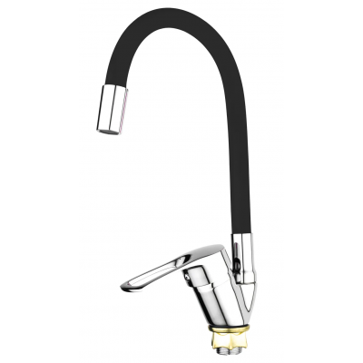 Смеситель для кухни Mixxus FANY 011 (Nut) Refl.Black (без подводки) (MI6287)