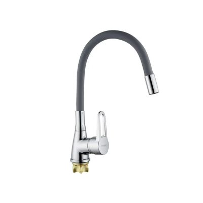 Смеситель для кухни с силиконовым изливом Champion Sop 014-045 (Nut) Refl.Grey (MI6361) Смеситель для кухни с силиконовым изливом Champion Sop 014-045 (Nut) Refl.Grey (MI6361)