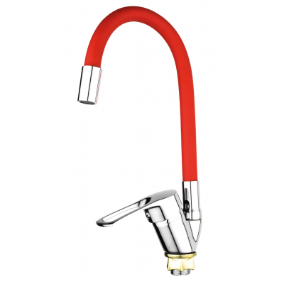 Смеситель для кухни Mixxus FANY 011 (Nut) Refl.Red (без подводки) (MI6290)