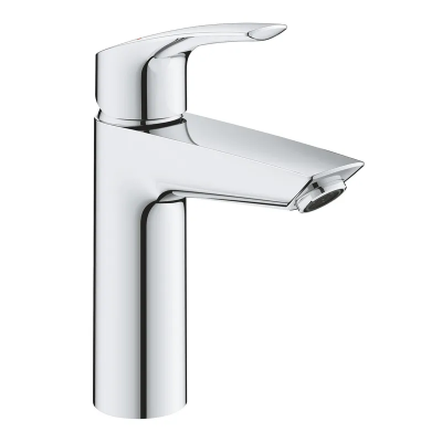 Однорычажный смеситель для раковины M-Size Grohe Eurosmart New 23923003 с донным клапаном
