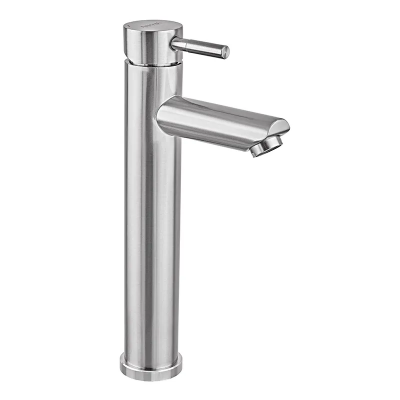 Смеситель для умывальника Armata SUS-001-A-HIGH высокий из нержавеющей стали  (CH6477)