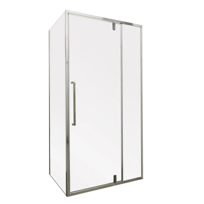 Душевая кабина без поддона Mixxus Premium BEVEL SC01-100x80x195-TR Chrome прозрачное стекло 6мм (MI6869)