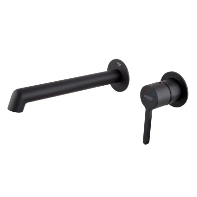 Смеситель для умывальника встраиваемый Koer KB-16029-05 Цвет черный (KR5489)