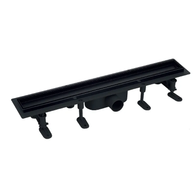 Душевой трап Mixxus DRAIN-06-60 BLACK с пластиковой основой 70x600 (MI6529)