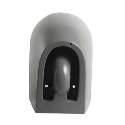 Унитаз подвесной Mixxus Premium ELLIPSE-0308-T3 GRAY 490x360x360mm система смыва TORNADO 3.0 (MP6654)