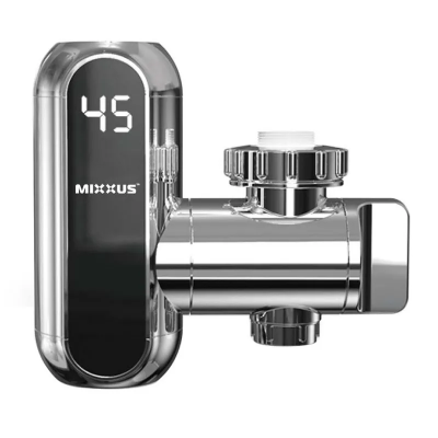 Водонагреватель MIXXUS Electra 650-E CHROME 3,3 kW с креплением на излив (MI6509)