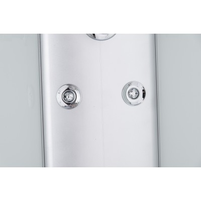 Бокс душевой с гидромассажем Mixxus STRONG SBH02-90x90x215-FB SATIN низкий поддон (MI6890)