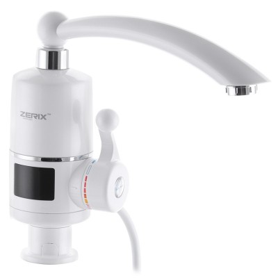 Проточный водонагреватель Zerix ELW16-E 3 kW (с индик. темп.) (ZX3265)