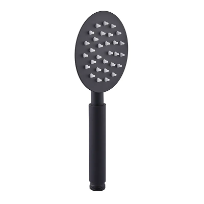 Лейка для душа Mixxus SH-01.SUS Black из нержавеющей стали (MI6119)