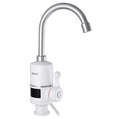 Проточный водонагреватель Zerix ELW06-E (с индик. темп.) (ZX3074) Проточный водонагреватель Zerix ELW06-E (с индик. темп.) (ZX3074)