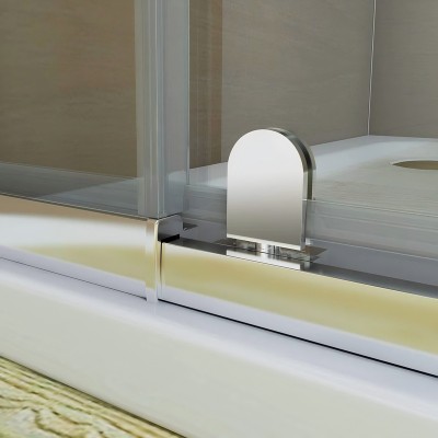 Душевая кабина без поддона Koer SR SC05-90x90x195-TR-01 прозрачное стекло Easy Clean 6мм, хром (KR5363)