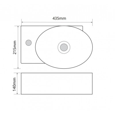 Раковина подвесная Mixxus Premium DIVERSE-1201-R 400х215х140mm (MP6506) Раковина подвесная Mixxus Premium DIVERSE-1201-R 400х215х140mm (MP6506)