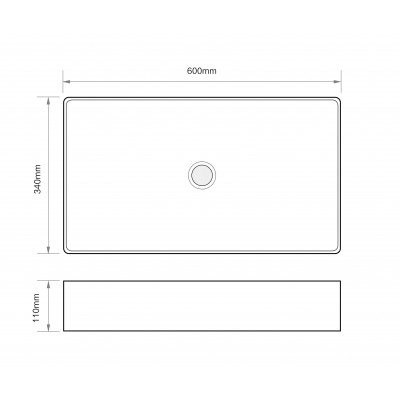 Раковина накладная Mixxus Premium QUADRO-0107 EDGE BLACK 600х340х110mm (MP6521) Раковина накладная Mixxus Premium QUADRO-0107 EDGE BLACK 600х340х110mm (MP6521)