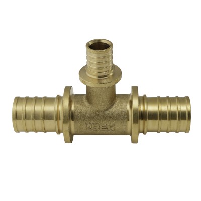 Тройник переходный Koer KA.T25-16-25 - 25(3.5mm) x 16(2.2mm) x 25(3.5mm) (KR4890)