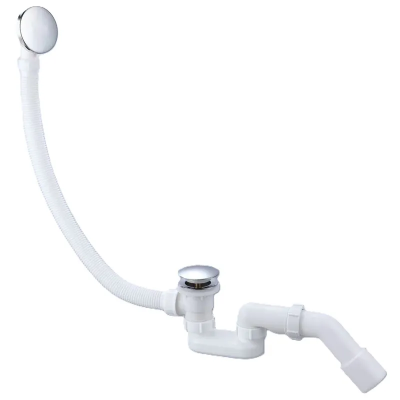 Сифон для ванны Koer BD-03-01 автоматический (Click-Clack) с переливом, KR5441 Сифон для ванны Koer BD-03-01 автоматический (Click-Clack) с переливом, KR5441