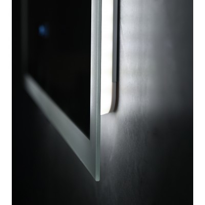 Зеркало Mixxus FLAT MR04-100x80 с LED Touch, Anti-fog, димером, регулировкой яркости, часами (MI6927) Зеркало Mixxus FLAT MR04-100x80 с LED Touch, Anti-fog, димером, регулировкой яркости, часами (MI6927)