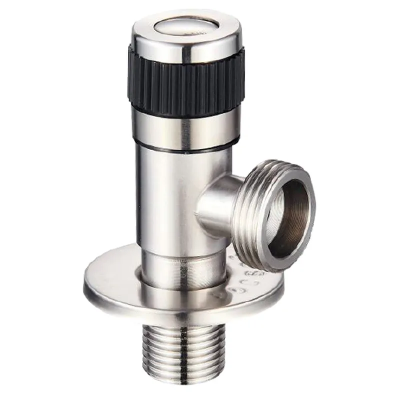 Кран для подключения сантехприборов с нерж. стали SUS304 CHAMPION VAL-05 1/2x3/4 (CH6512)