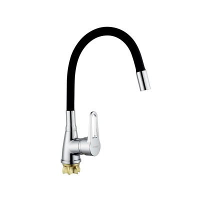 Смеситель для кухни с силиконовым изливом Champion Sop 014-045 (Nut) Refl.Black (MI6360) Смеситель для кухни с силиконовым изливом Champion Sop 014-045 (Nut) Refl.Black (MI6360)