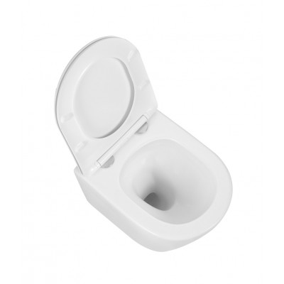 Унитаз подвесной Mixxus BEVEL-0302-T3 520x360x365mm, система смыва TORNADO 3.0 (MI6705)