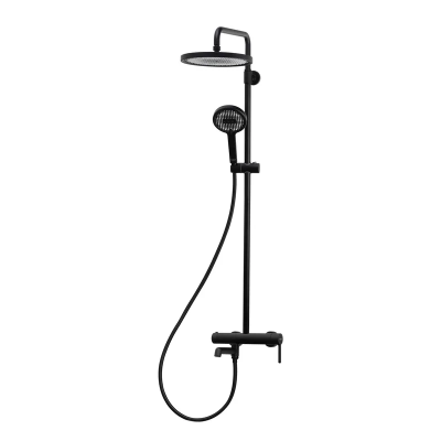 Душевая колонна со смесителем Koer KB-56029-05 3 функции, цвет черный (KR5490) Душевая колонна со смесителем Koer KB-56029-05 3 функции, цвет черный (KR5490)