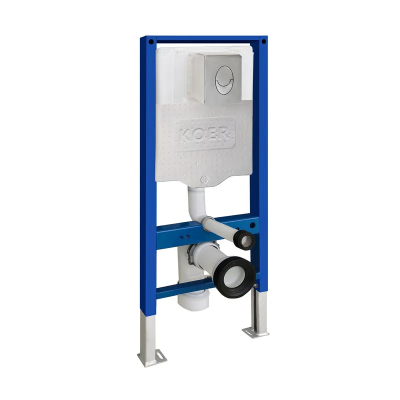 Инсталляция для подвесного унитаза Koer KT-0503-01 500x126x1150mm с панелью смыва KT-0606-01 Хром (KR5347) Инсталляция для подвесного унитаза Koer KT-0503-01 500x126x1150mm с панелью смыва KT-0606-01 Хром (KR5347)